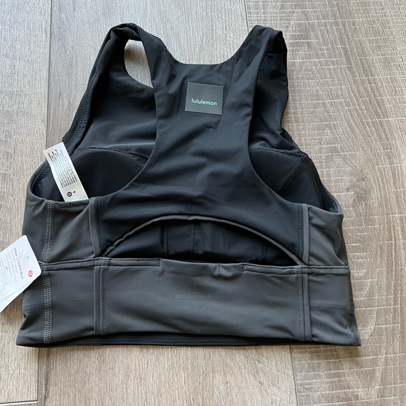 Lululemon Hike to Swim Bra in Black / Graphite Grey / Graphite Grey - Picture 6 of 8
